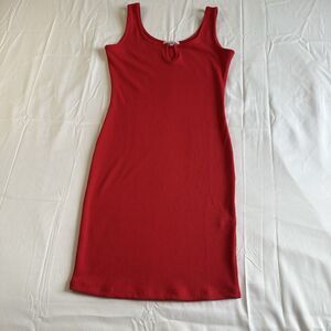 Popular 21 Dress Women -sleeveless, color Red Size Large